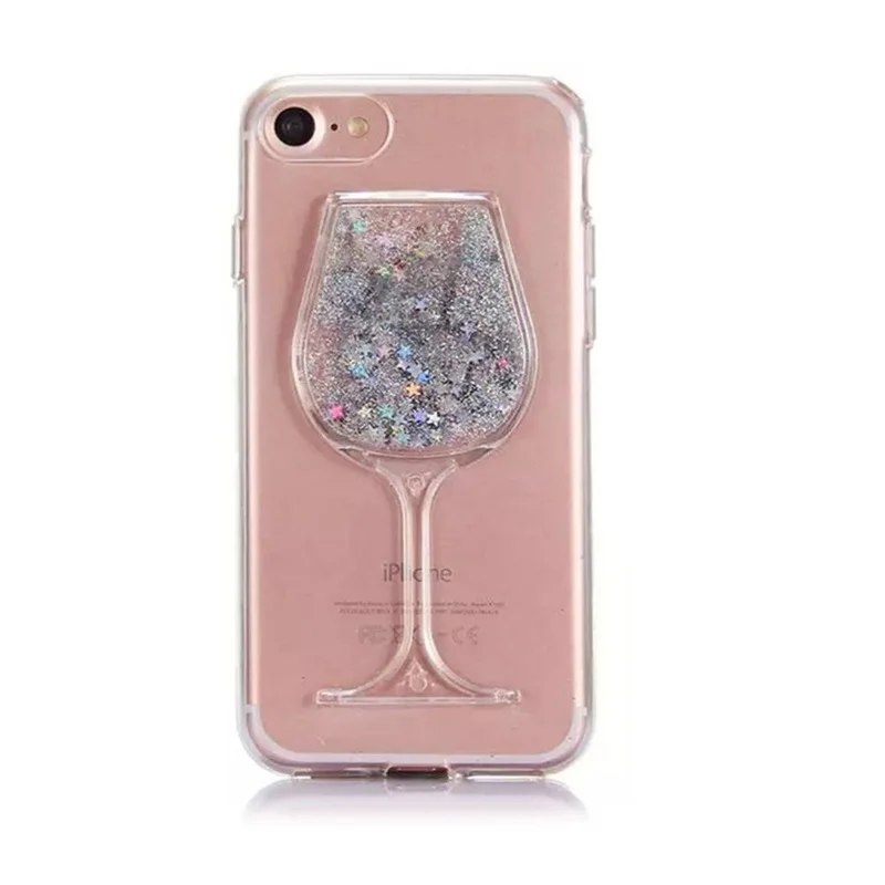 Блестящий жидкий зыбучий стеклянный прозрачный чехол из ТПУ с рамкой для iPhone 11 Pro