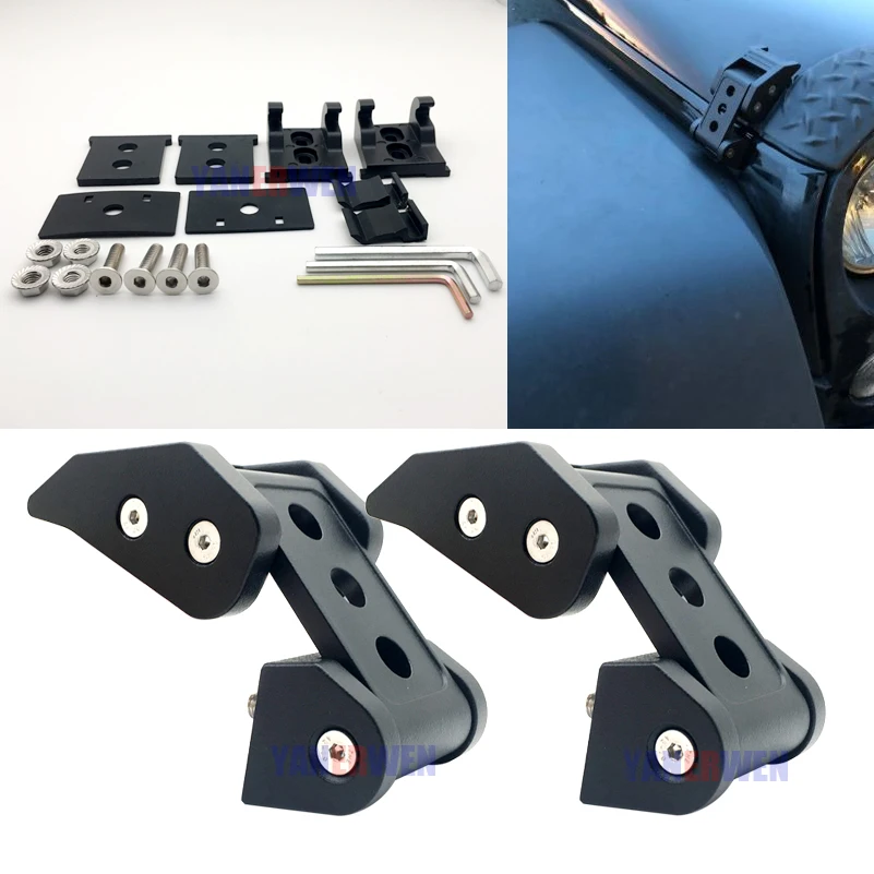 

Защелка из нержавеющей стали для замены бленды Jeep Wrangler JK JKU 2007-2017