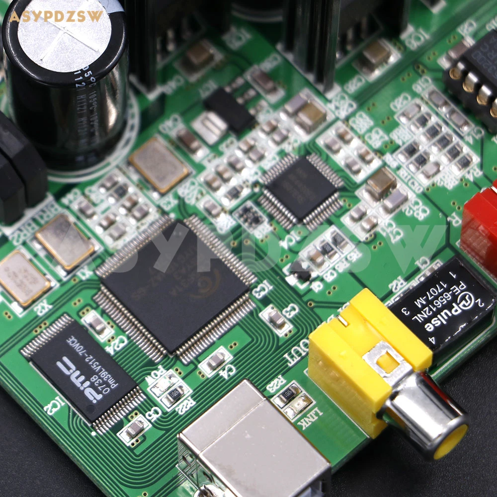 Флагманская версия CM6631A AKM4490 USB интерфейс DAC готовая Плата вход аналоговый сигнал