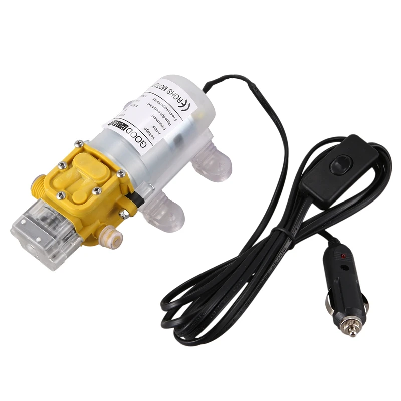 DC12V 100 Вт 160PSI высокого давления машинная Электрическая Мойка моющий насос набор