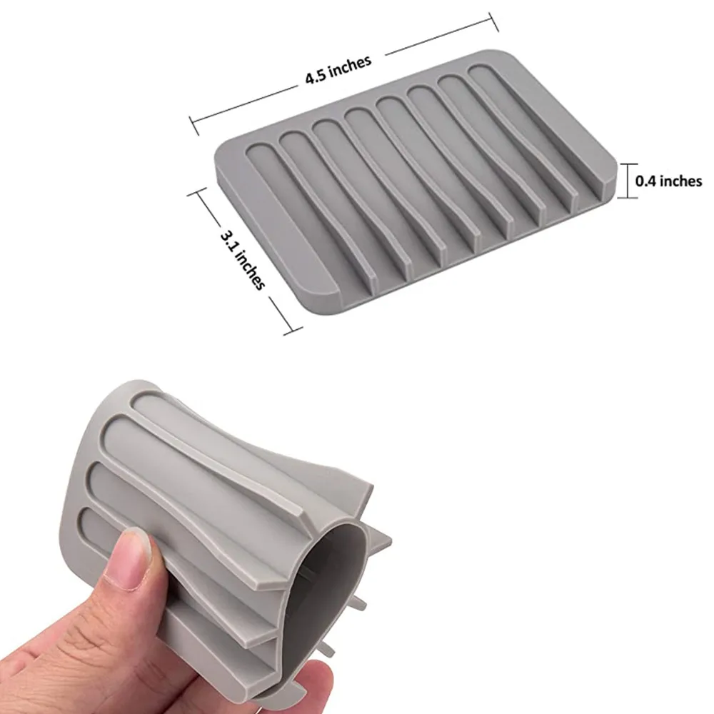 4 шт./компл. набор силиконовых форм для мыла ручной работы с деревянной коробкой 2