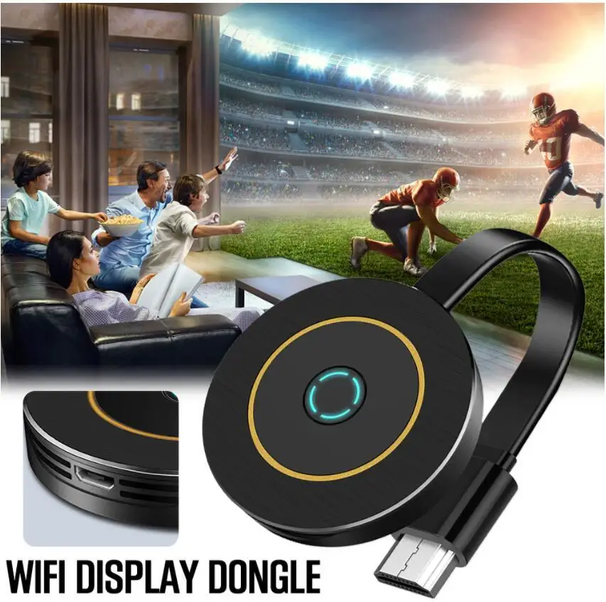 5G 4K HD беспроводной HDMI Wifi Дисплей приемник HDTV ключ зеркальный экран ТВ-палка Miracast Airplay DLNA медиа-поток Google Home