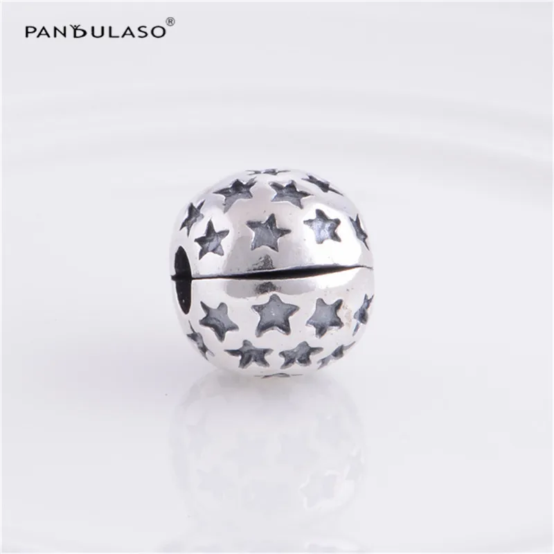 

Beads For Jewelry Making Distressed Star Round Clip Fits Original Bracelets & Bangle Sterling Silver Jewelry Woman DIY