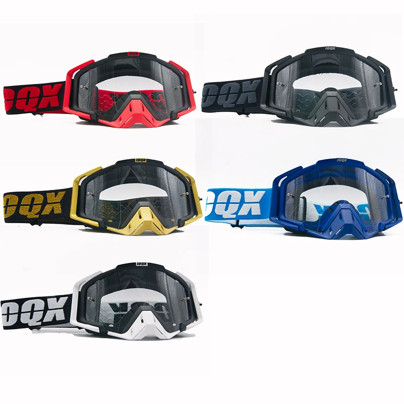 Latest hot IOQX Motocross Goggles Glasses MX Off Road Masque Helmets Goggles Ski Sport Gafas for Motorcycle Dirt