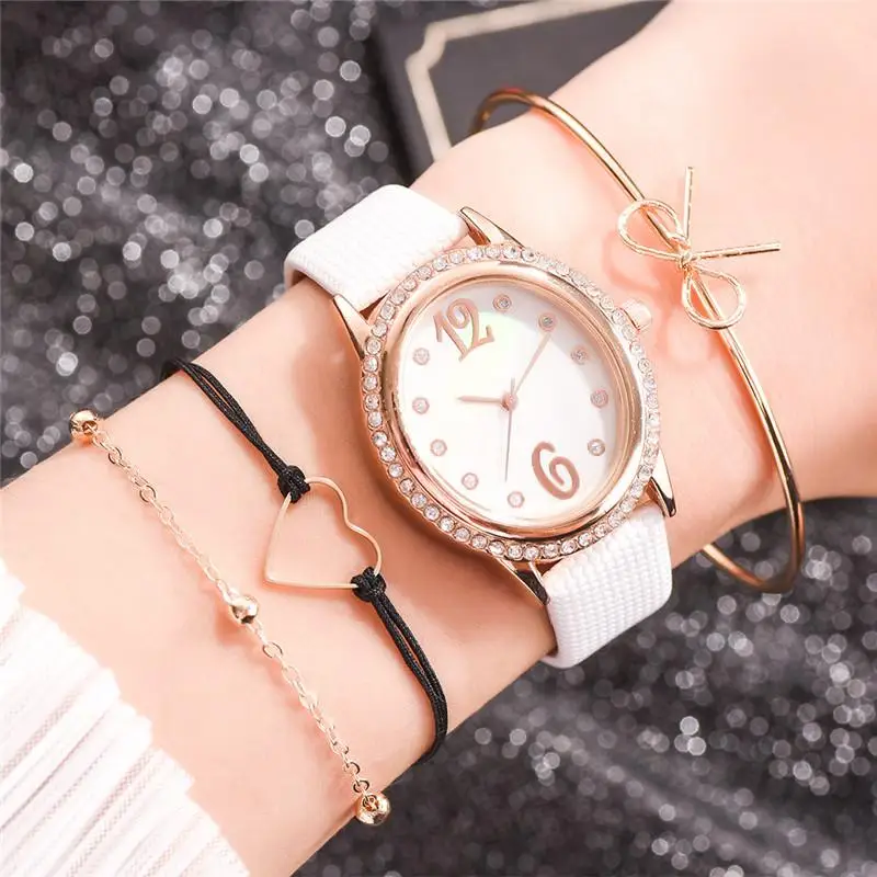 

Clear Simple Number Dial Women 's Fashion Watches Qualities Ladies Dress Watch 2020 Casual Female Quartz Leather Wristwatches