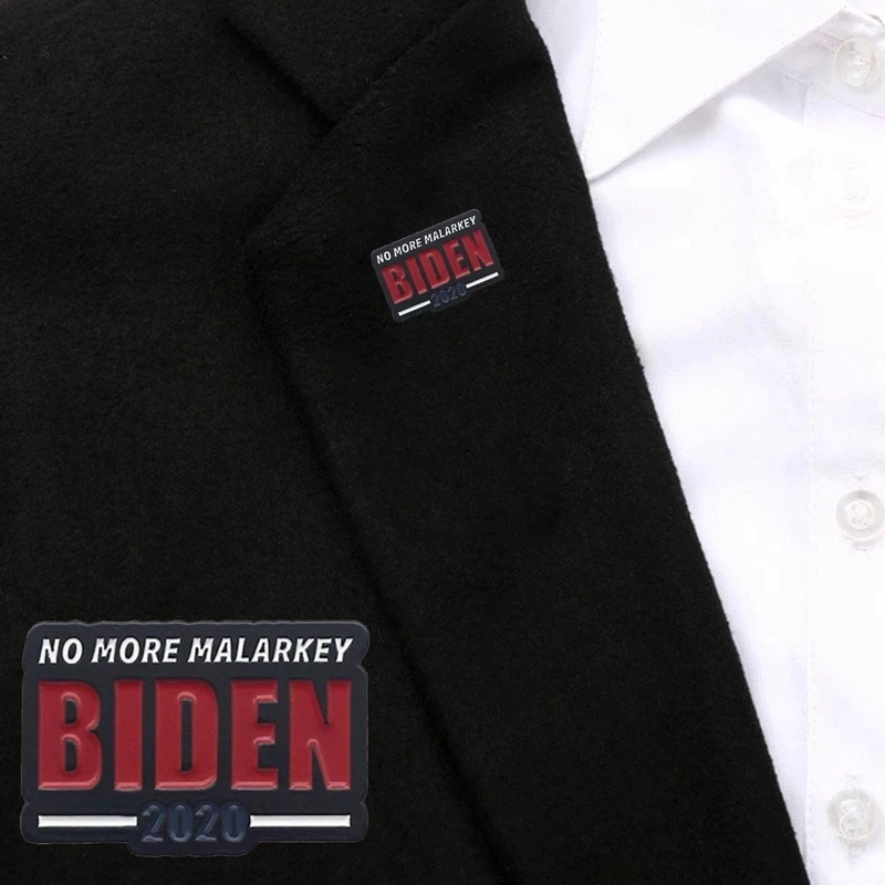 Эмалированная брошь Джо биден Берни Сандерс для президента 2020 булавки значки