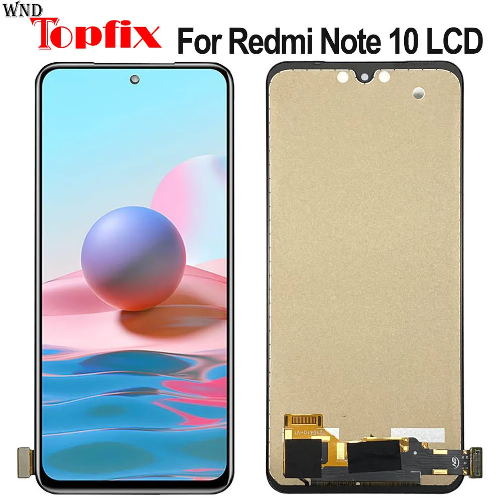 ЖК-дисплей для Xiaomi Redmi Note 10 с сенсорным экраном и дигитайзером в сборе | Мобильные