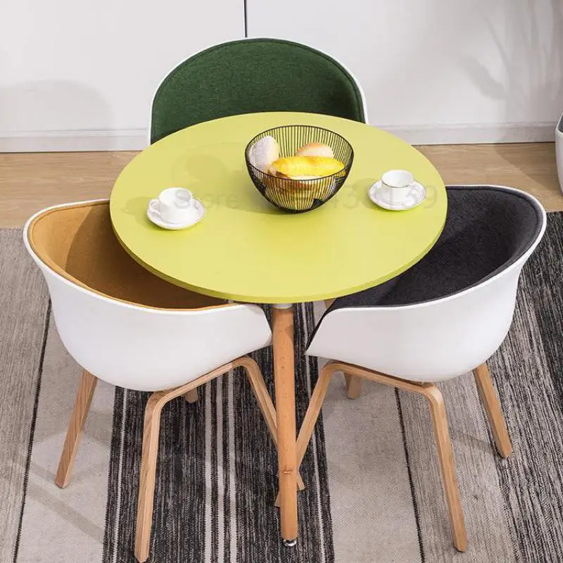 Заводской магазин обеденное кресло скандинавский простой стул из твердой