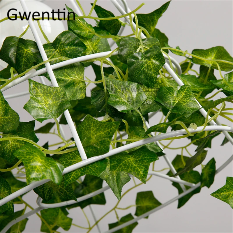 Современный Кофе бар Обеденная лампы завод DIY подвесной светильник с клетка для