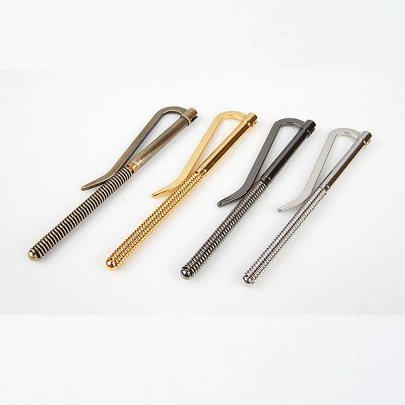 10 шт. пружинные металлические складные кошельки для мужчин|Кожаные аксессуары| |