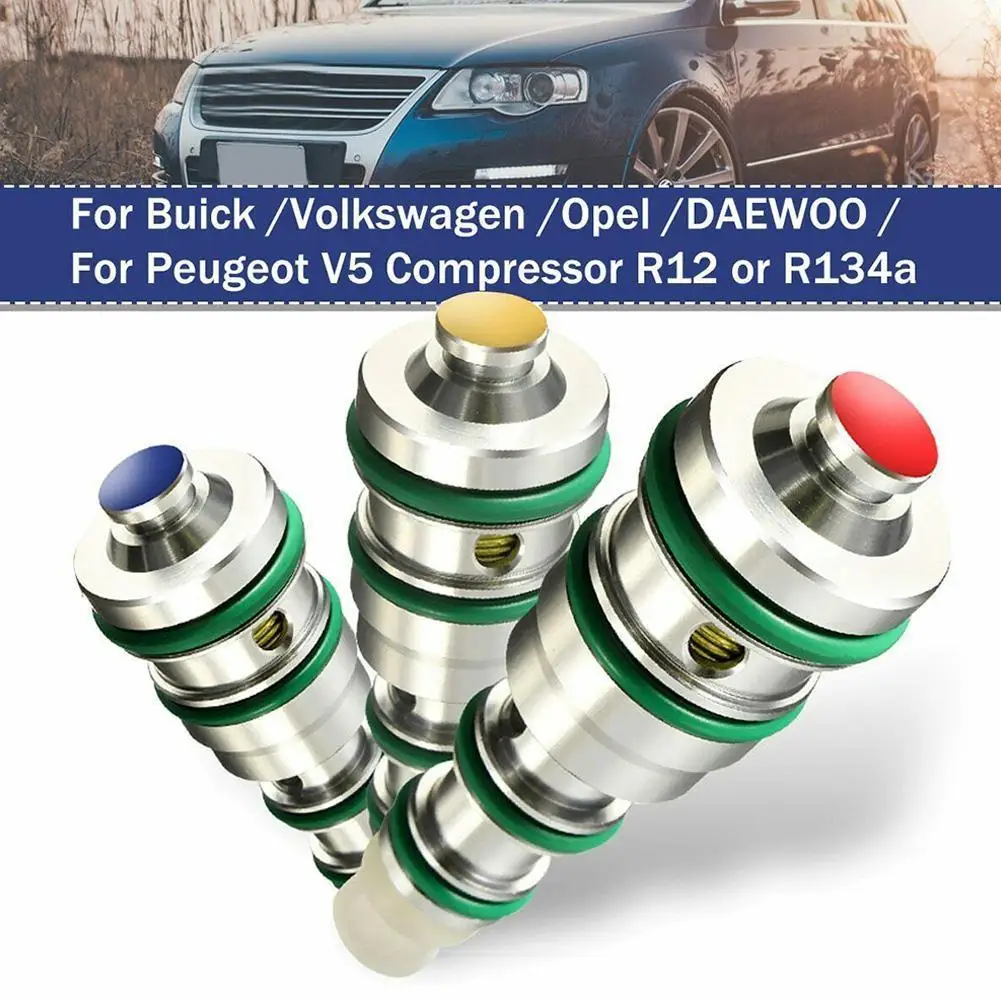 

Клапан управления электромагнитным клапаном 44Psi 42Psi 40Psi для BUICK VW, Opel DAEWOO Peugeot V5 компрессор R12 или R134a