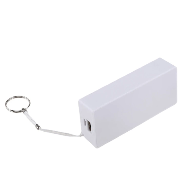 

USB Power Bank Battery Charger Case DIY Box For Mobile Phone Power Bank Charger Battery Pack Case with Strap 573A