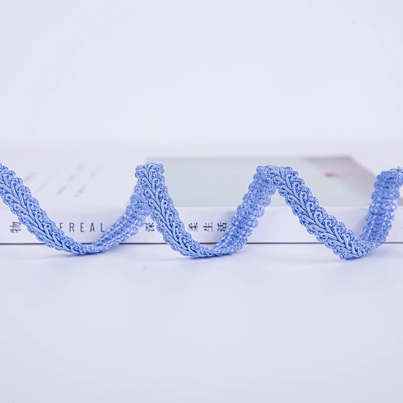 Лента кружевная белая серебристая 10 лет 12 мм | Дом и сад