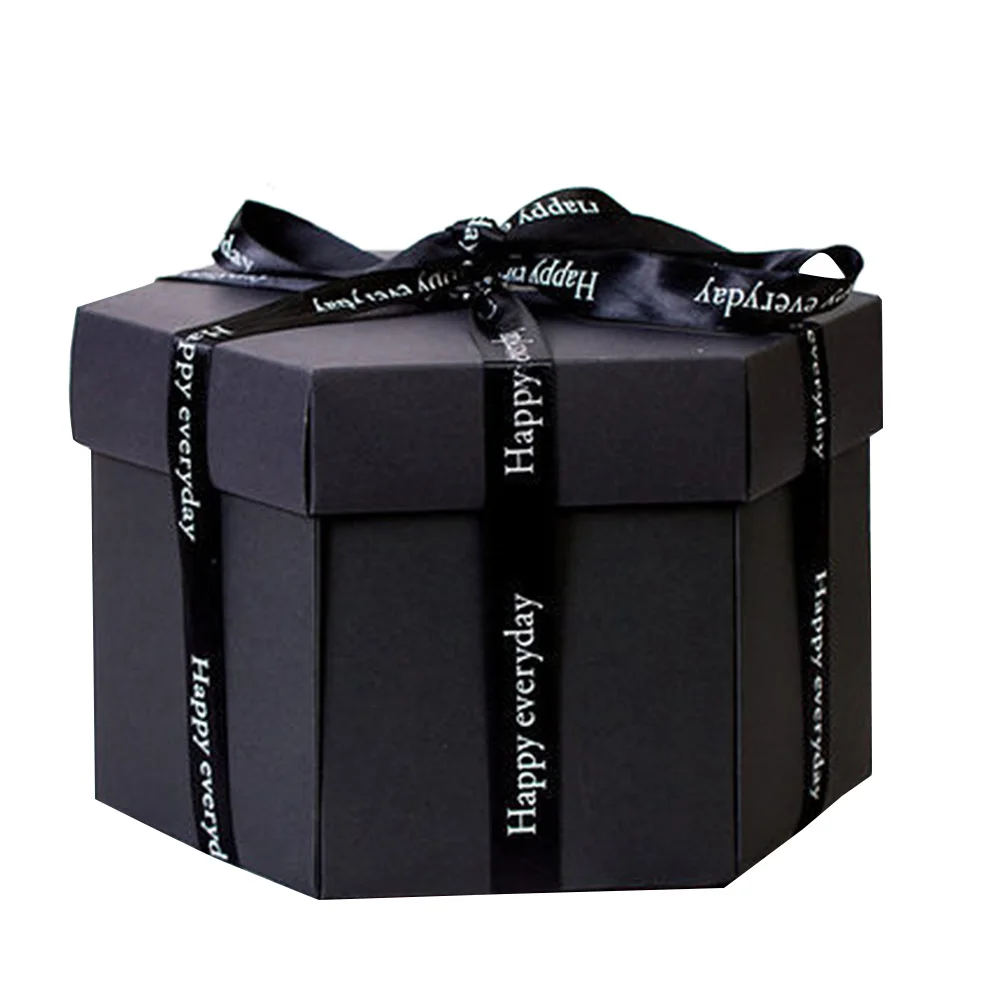 Рождественская подарочная коробка сюрприз любовь бумажная для упаковки