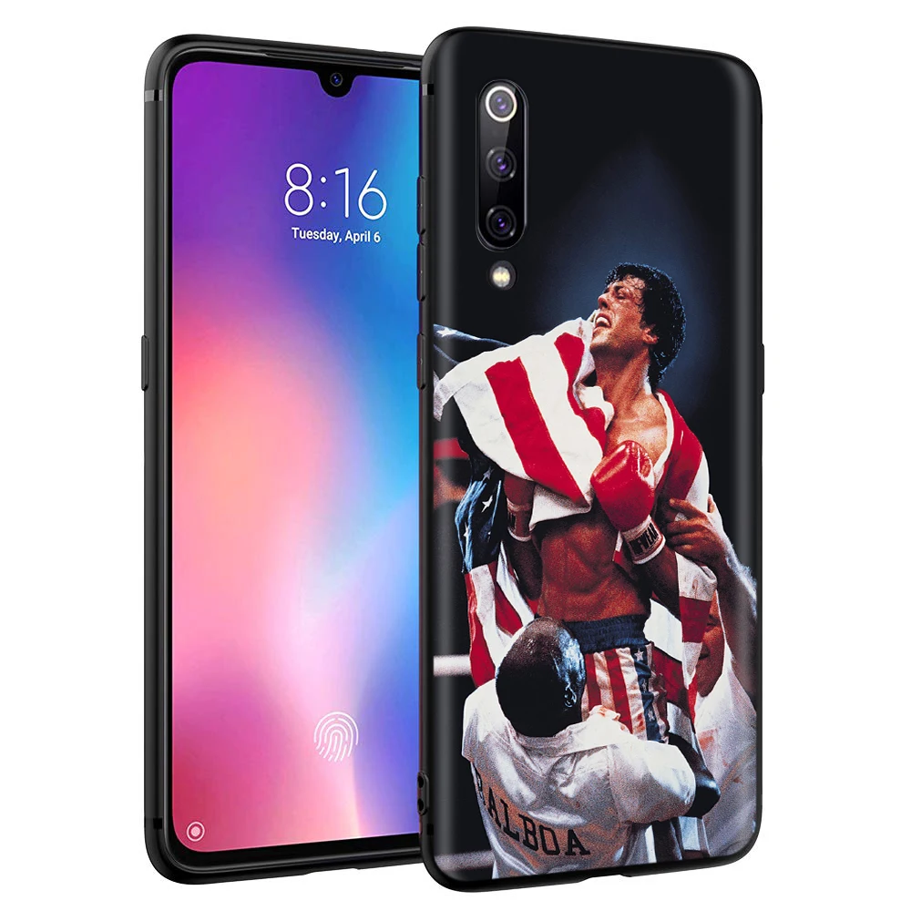 Чехол Rocky Balboa для Xiaomi Redmi Note 4 4x 4a 5 5a 6 8 8A MI 9 9s 10 8T K30 Pro Max Lite Plus|Бамперы| |