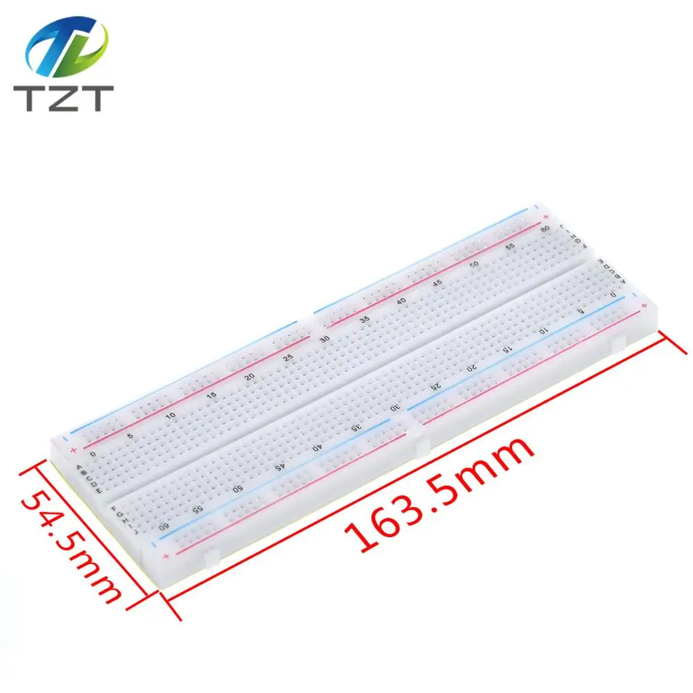 Макетная плата MB-102 MB102 830 точек без пайки печатная для хлеба тестирование