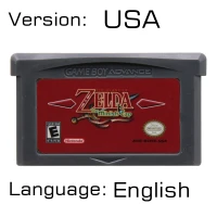 32 бит видеоигры картридж Консоли Карты для nintendo GBA The Legend of Zeld серии майншап оракул возрастов сезонов - Цвет: The Minish Cap USA