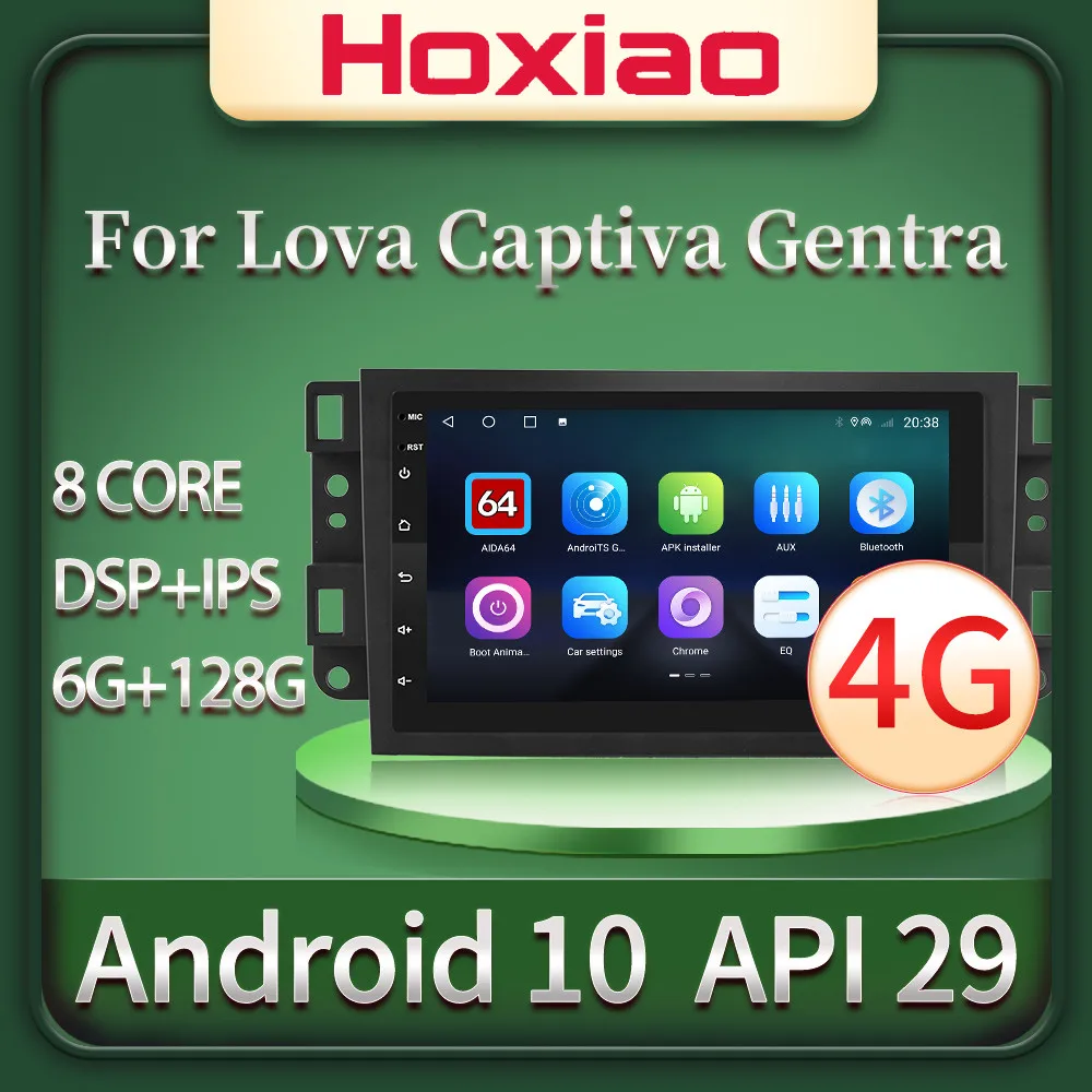 Автомагнитола 2 Din Android + 32 ГБ 7 дюймов четырехъядерный процессор Wi Fi GPS Bluetooth