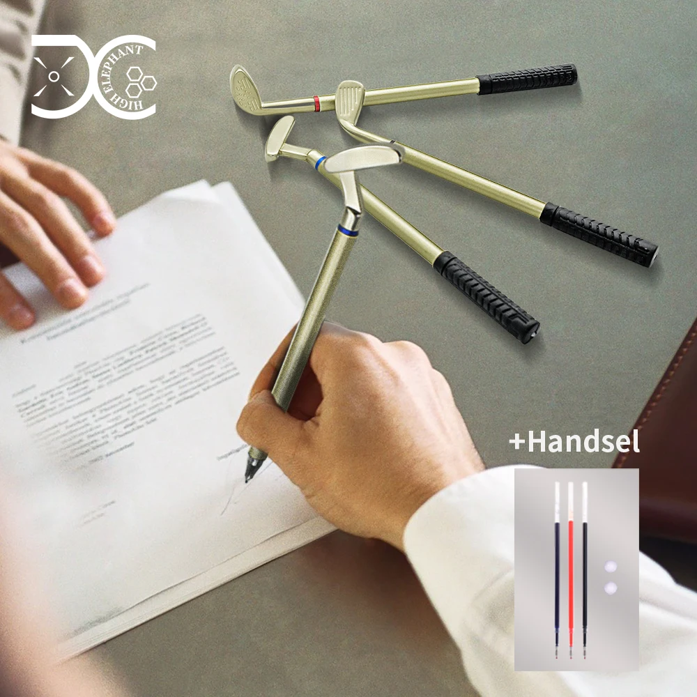 Металлическая ручка-знак ручка для гольфа подарок коллег-работников мужчин и