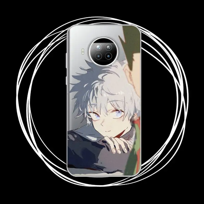 

Hunter X hunter Phone Case Transparent for Xiaomi Redmi note 10 t 8 9 pro lite 11