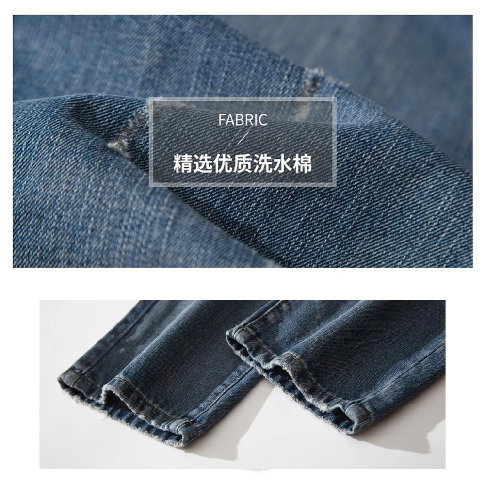 

Fashion Casual Women's Denim Baggy Jeans Loose Harem Pants Plus Size Patchwork Ripped Hole Streetwear Trousers For Woman Femme