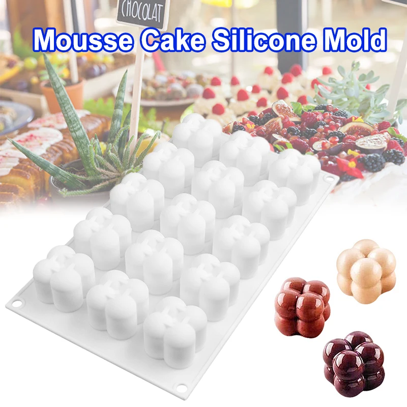

Silicone Mold Baking Mousse Cake Mold 3d Dessert Cake Decorating Mould Baking Tool Kitchen Accessories Moule Silicone Patisserie
