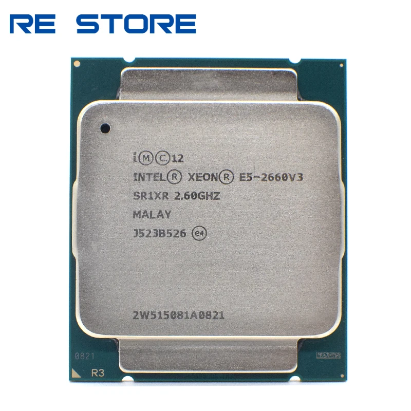 Б/у Intel Ксеон E5 2660 V3 процессор SR1XR 2 6 ГГц 10-ядерный 105 Вт Разъем LGA 2011-3 Процессор 2660V3 |