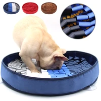 non slip dog slow feed mat indoor pet smell training pad blanket anti choking dogs puzzle toy pets nosework search mats washable
