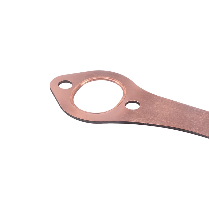 Овальный порт медный зажим выхлопные прокладки Chevy SB 327 305 350 383
