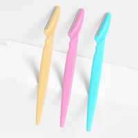 20pcs eyebrow trimmer blade shaping knife eye brow epilation face razor hair removal scraper shaver woman makeup tools