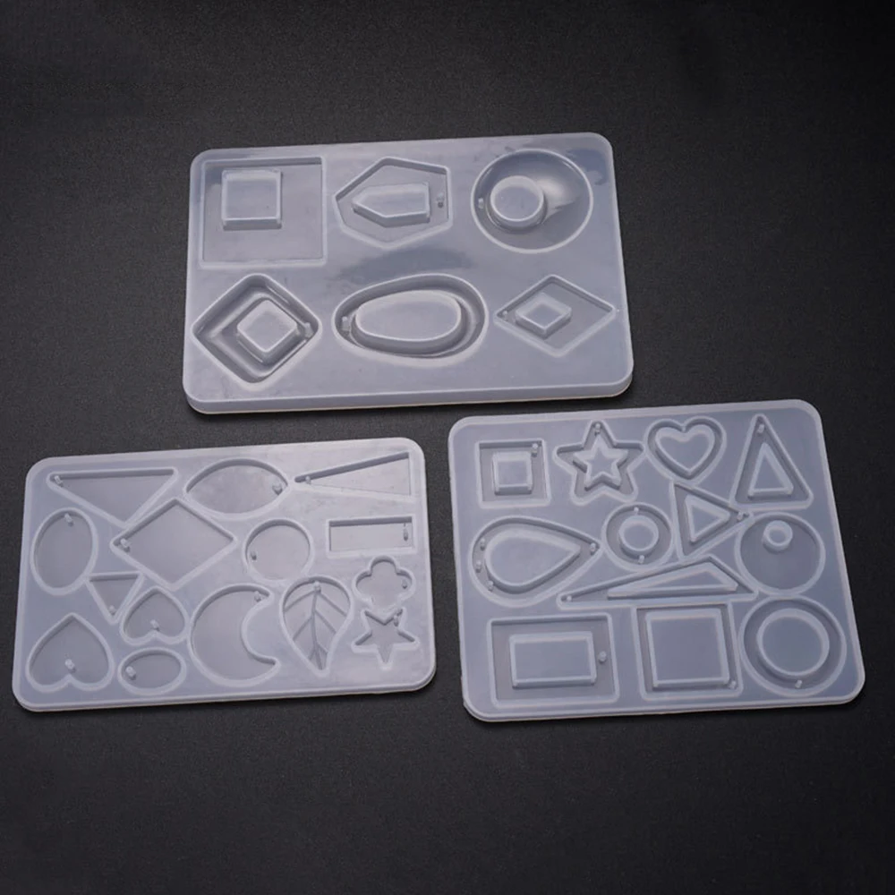 Прозрачная силиконовая форма эпоксидной смолы формы для ювелирных изделий