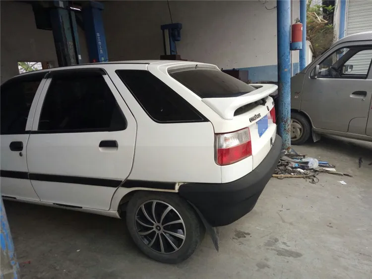 Спойлер для Citroen ZX 2000-2006 спойлер FUKANG из АБС-пластика цветной задний автомобиля |