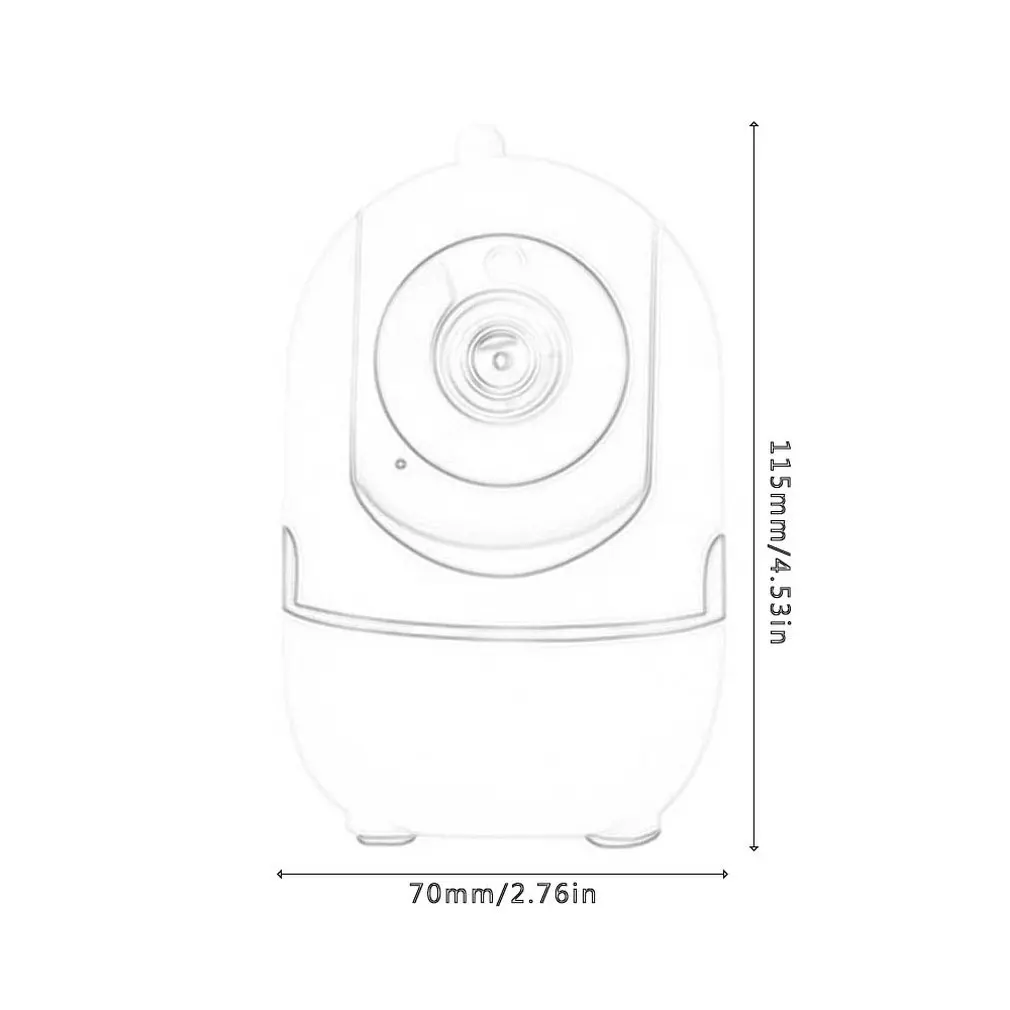 

720p/1080p Mini Intelligent Surveillance Camera Home Wifi Network Camera HD Night Vision Monitor Home Security Monitoring