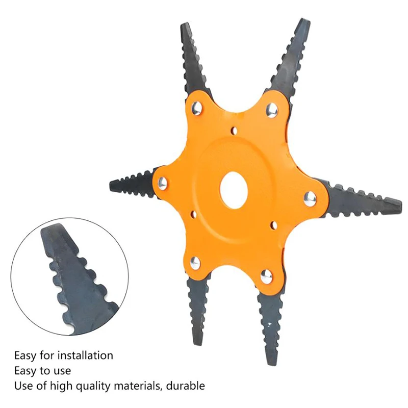 

Lawn Mower Trimmer Head 6 Tooth Grass Eater 50mm Blade Length