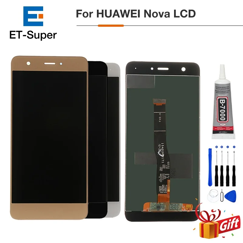 Для Huawei Nova ЖК дисплей сенсорный экран дигитайзер для сборки с корпусом CAN L11 L01