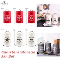 1 3 portable storage cans multifunctional tea cans coffee cans home decoration containers sugar cans kitchen storage cans