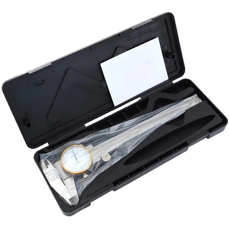 0-150mm Calipers High Precision Table Vernier Caliper with Watch Double-Way Shock-Proof Measuring Gauging Tools | Инструменты