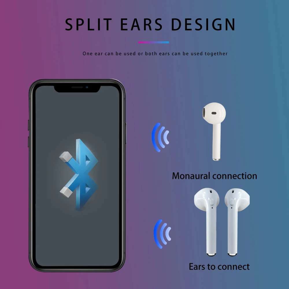 I11 Беспроводная гарнитура Bluetooth Водонепроницаемая гарнитура Беспроводные спортивные наушники для бега игровой микрофон подходит для iOS, Android