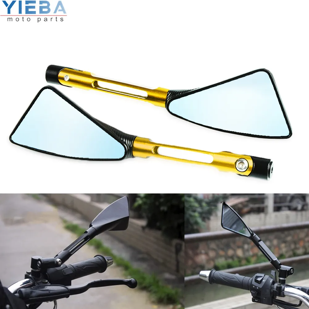 Мотоциклетные регулируемое зеркало заднего вида Алюминий для Yamaha YZF YZ F 125 250 350 450