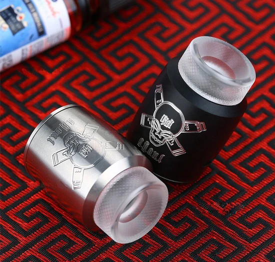 Blitz Ghoul BF RDA инновационная одинарная катушка Rebuildable Tank E-cig с керамическим зажимом и
