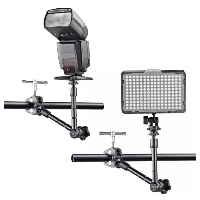 11 Inch Adjustable Friction Articulating Magic Arm + Super Clamp for DSLR LCD Monitor LED Flash Light Camera Accessories | Электроника