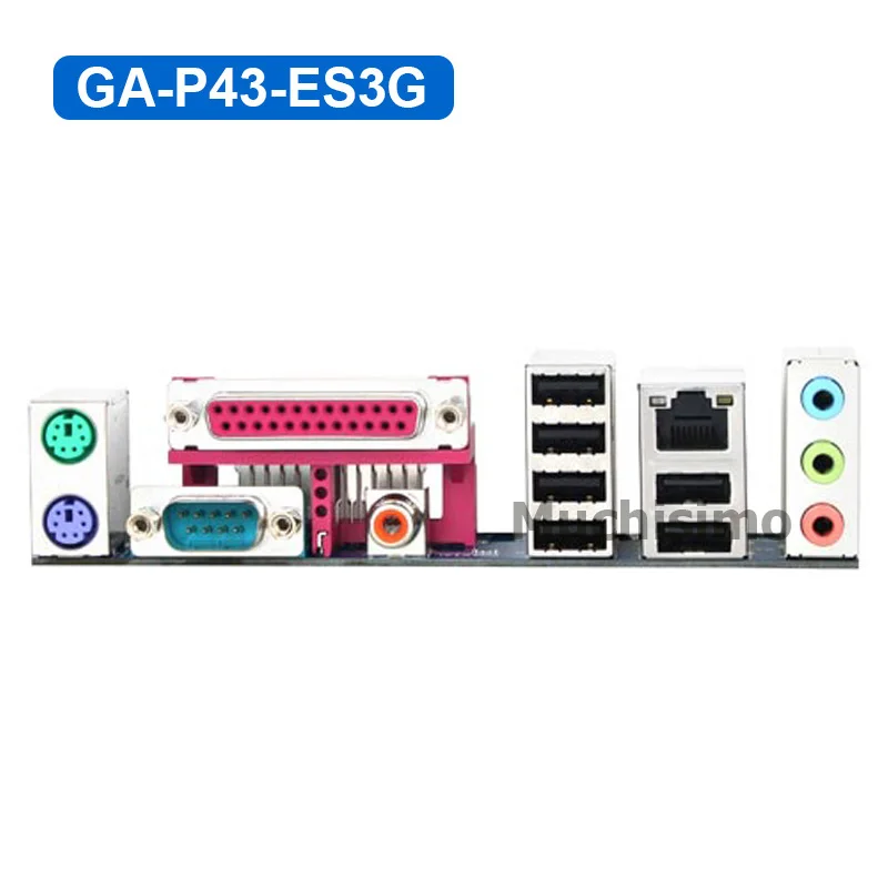 Socket LGA 775 Intel DDR3 Gigabyte GA P43T ES3G 100% оригинальная материнская плата 16G P43 б/у десктопная T