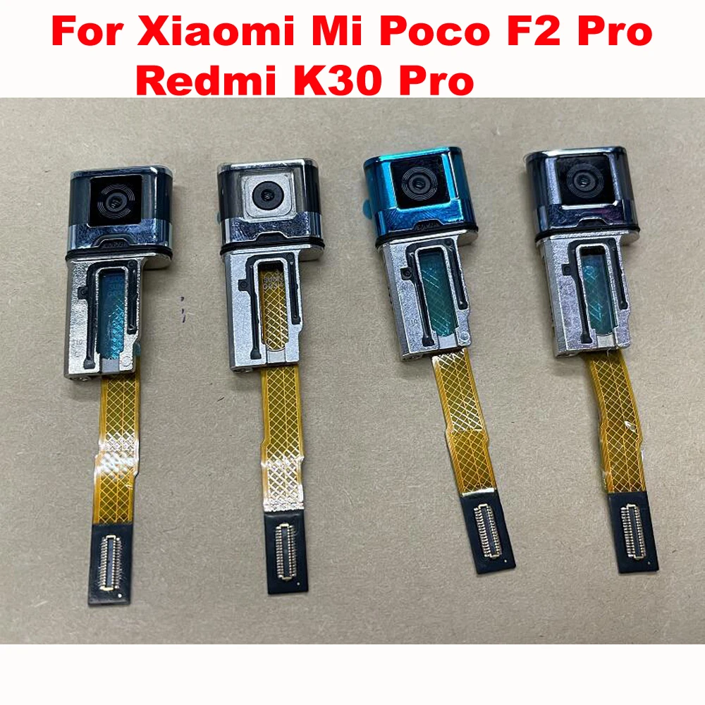 

Original Working Front Facing Camera For Xiaomi Redmi K30 Pro / Mi Poco F2 Pro Small Selfie Camera Phone Flex Cable Parts