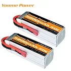 Аккумулятор YOUME Lipo 12 4s в 14,8 мАч, 5200 шт., батарея 50C T-DEAN XT60 TRX XT90 для радиоуправляемой машинки FPV 250, грузовика, лодки, вертолета, самолета