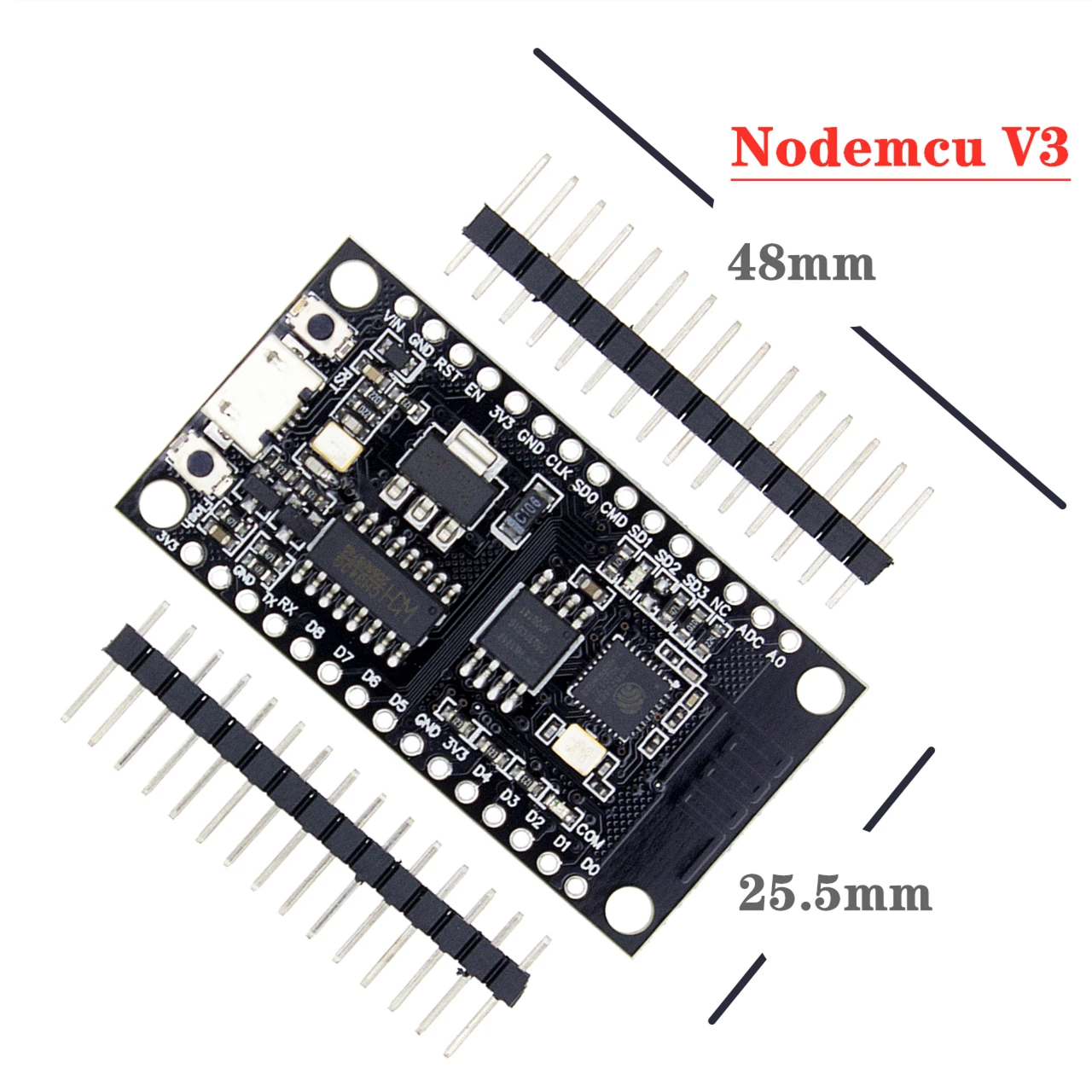 ESP8266 ESP32 CP2102 CH340 NodeMcu V3 V2 D1 MINI Lua беспроводной модуль с Wi-Fi коннектором макетная