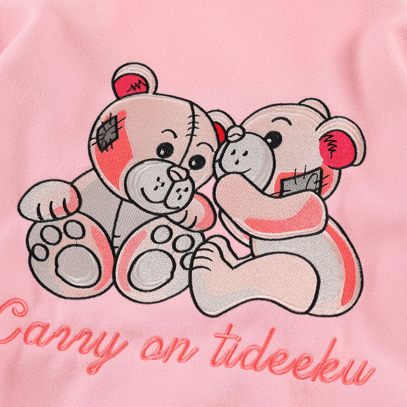 2021SS Mens College Jacket Loose Couple High Street Hipster Autumn Baseball Bear Embroidery Patchwork Color Bomber Coats | Мужская