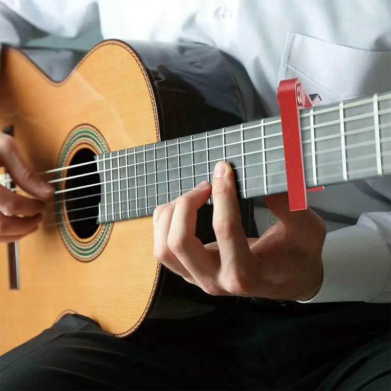 Новый гитарный Капо Профессиональный Металлический переключатель зажима типа