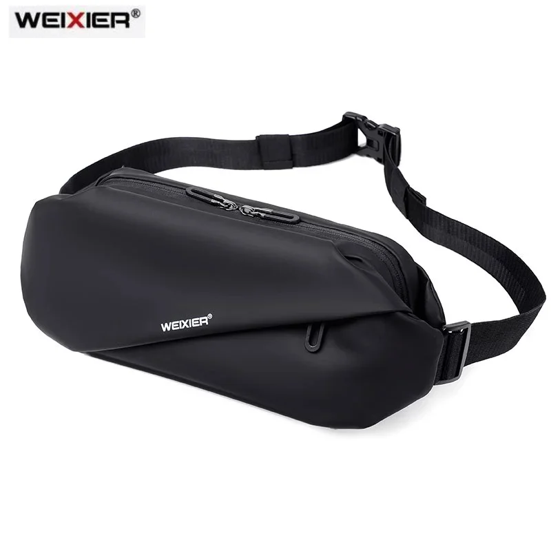 

WEIXIER Fashion Multifunction Crossbody Bags for Male Bag Waterproof Shoulder Messenger Bags Short Trip Chest Bag men bag bolsos