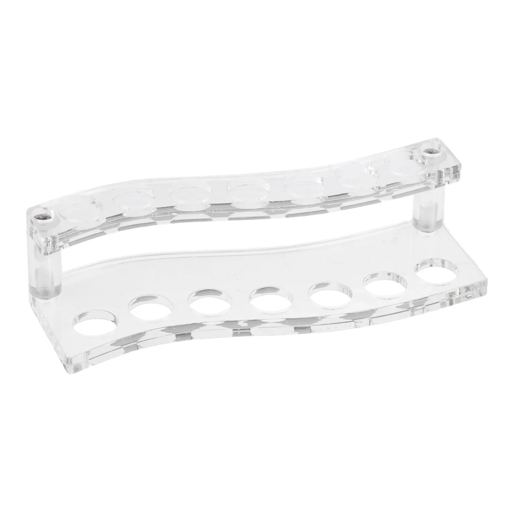 

14 Slots Acrylic Display Shelf Cosmetics Bottles Vaporizer Organizer Stand