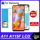 100% Оригинальный 6,4 ''Super PLS IPS дисплей для Samsung Galaxy A11 A115F A115FDS Полный ЖК-сенсорный экран дигитайзер Запасные части